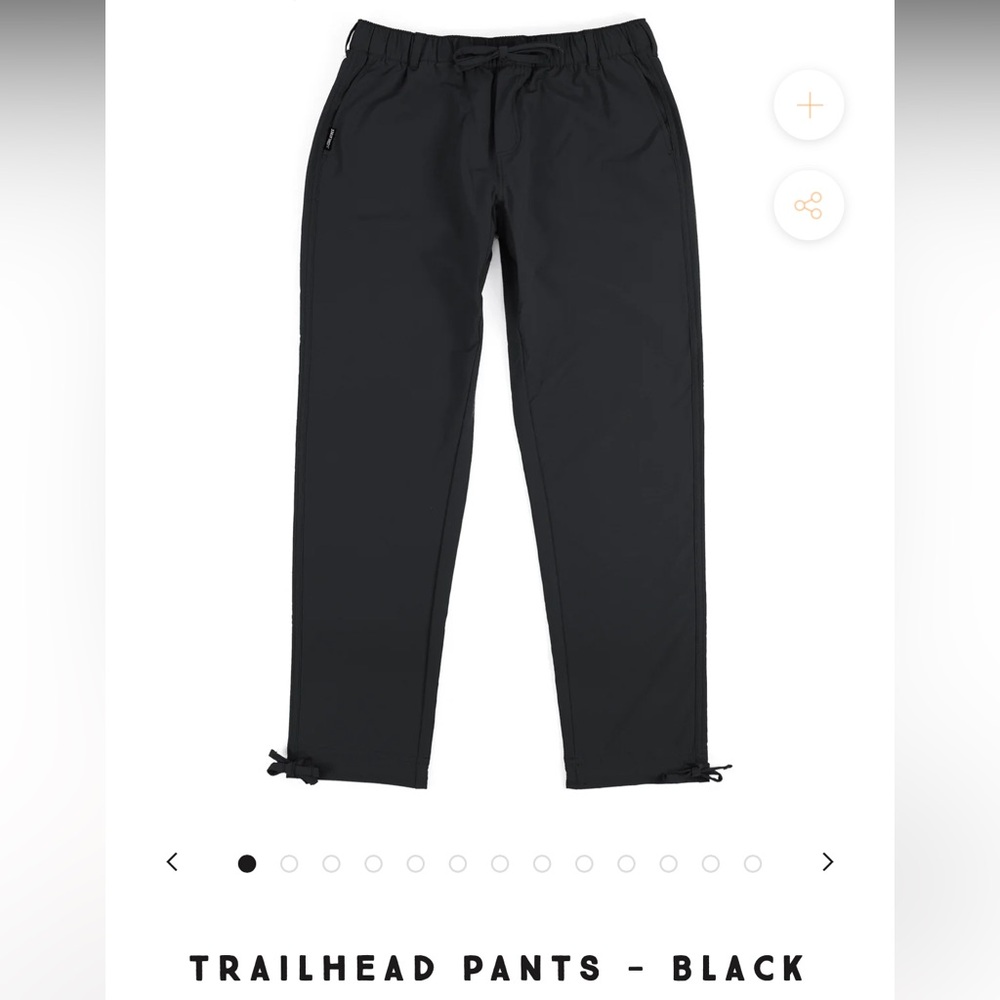 Trailhead Women's Straight Leg Black Pants